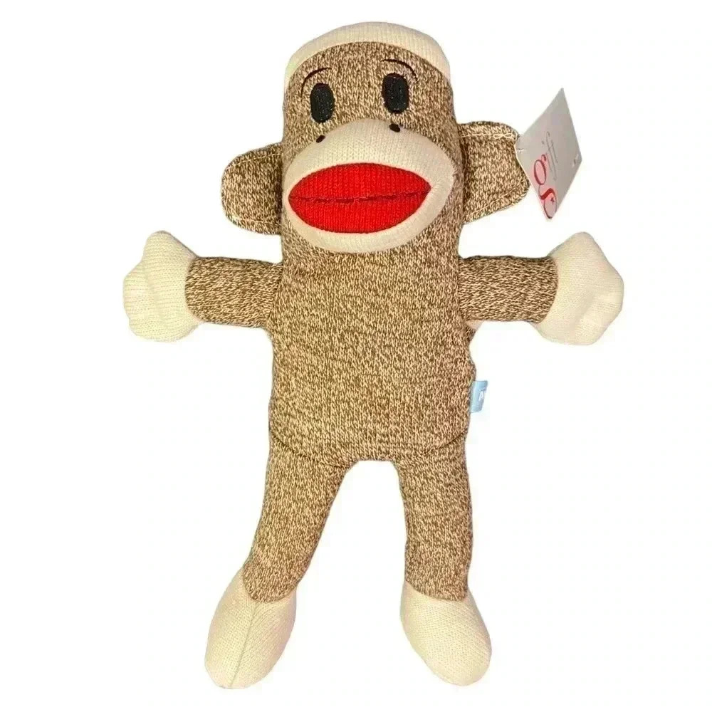 Sock Monkey- Maxx - Street Players - Brown‎ #01841 - 17” Long - NEW with tags